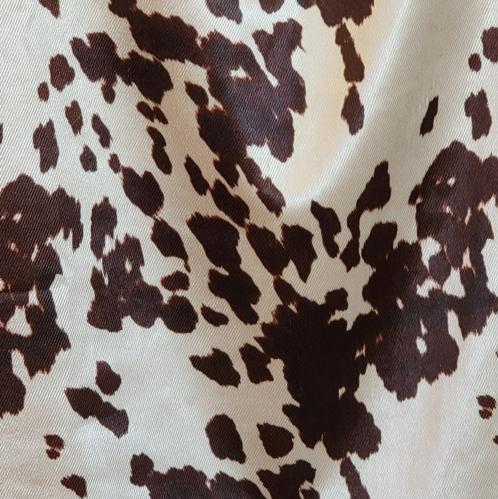 Urban Outfitters Cami Tops Brown and Creme Animal Print - Picture 7 of 7